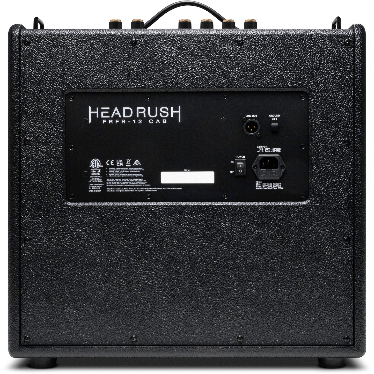 HeadRush FRFR-12 750W 12" Full-Range Flat-Response Guitar Amplifier