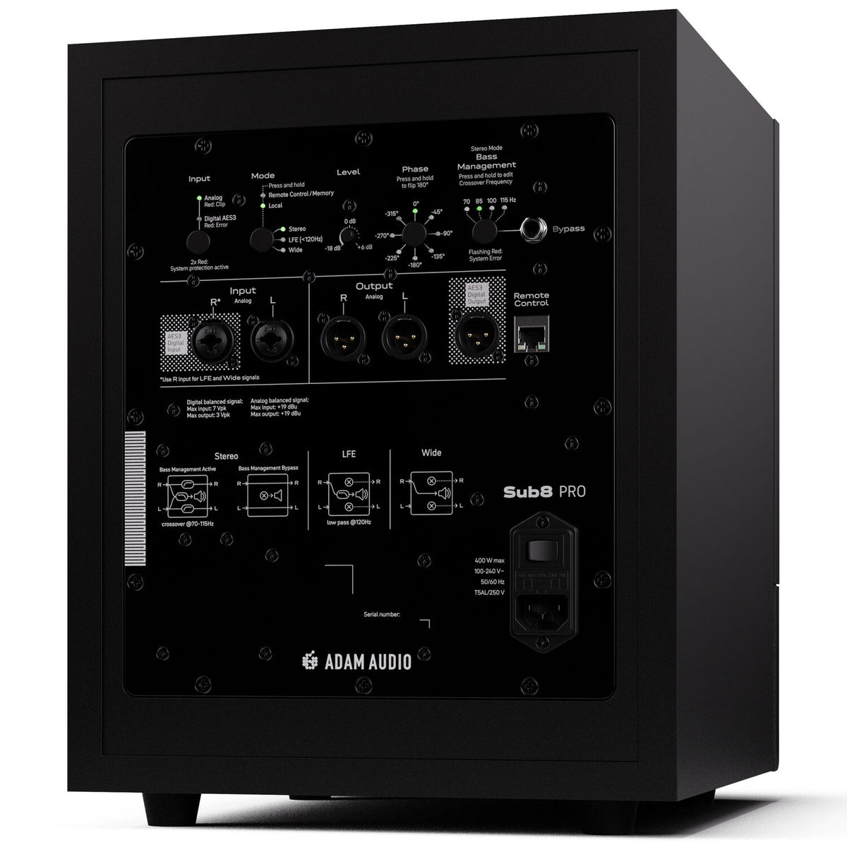 ADAM Audio SUB8 Pro Subwoofer