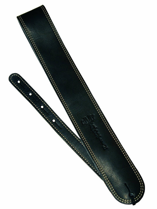 Martin Ball Leather Guitar Strap in Black