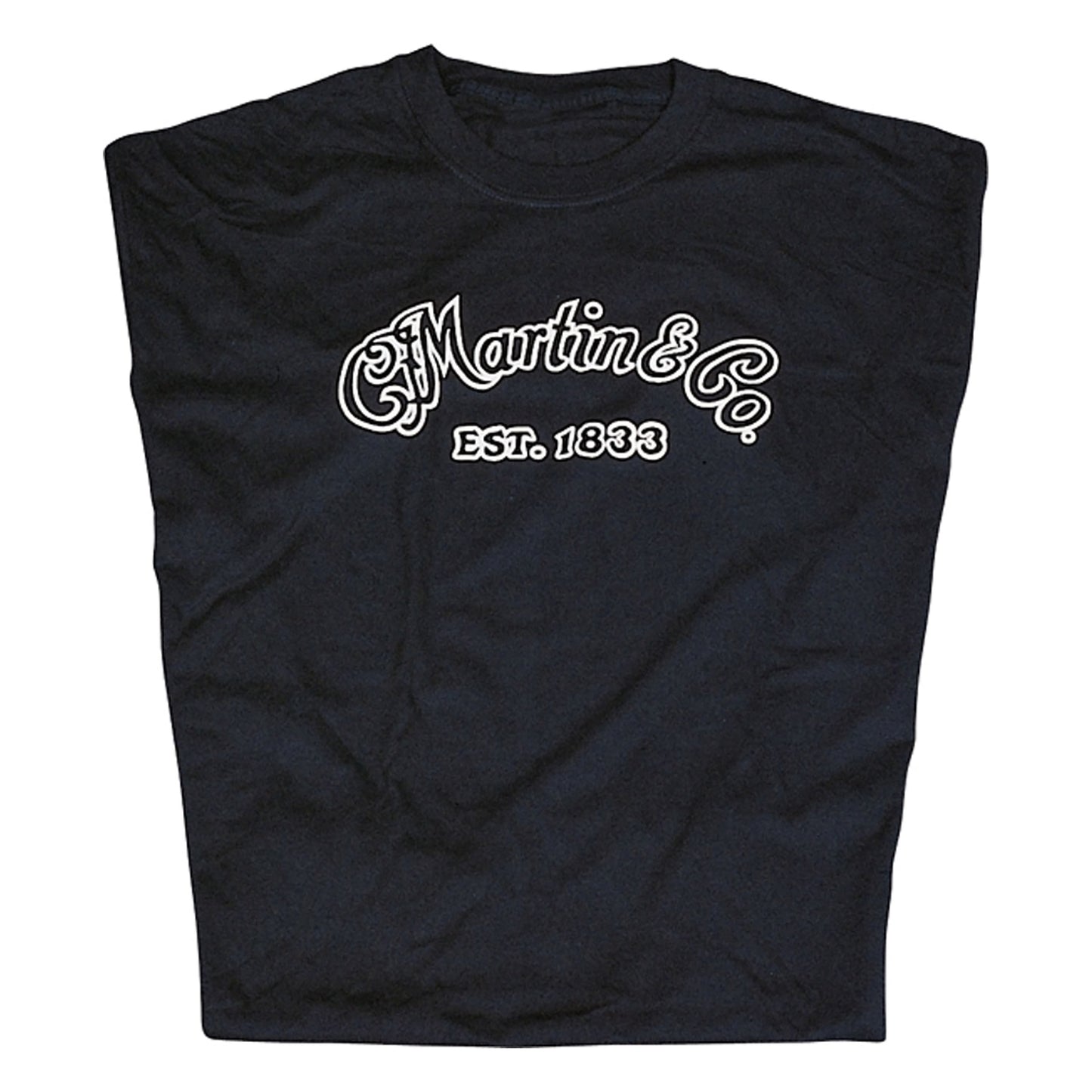 Martin Basic Logo T-Shirt Black Large