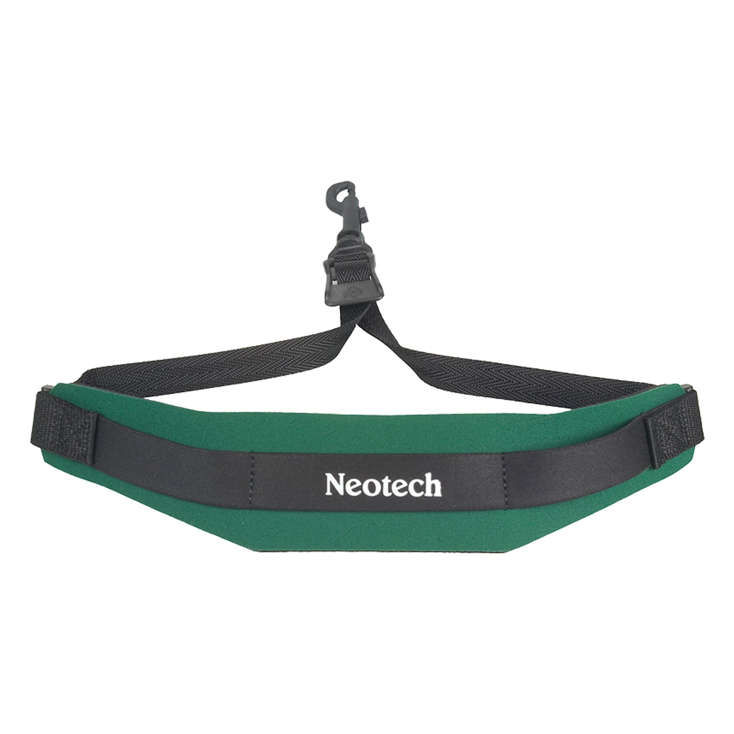 Neotech Soft Sax Strap in Forest Green with Swivel Hook