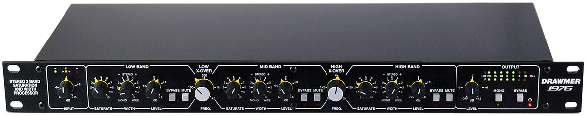Drawmer 1976 Stereo 3-Band Saturation & Width Process
