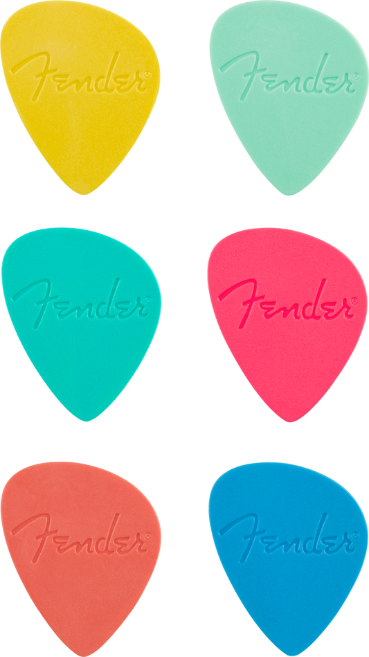 Fender Offset Picks, Multi-Color (6)