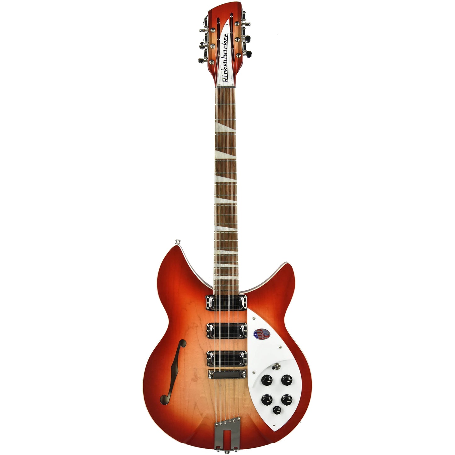 Rickenbacker 1993 Plus 12-String Electric Guitar, Fireglo