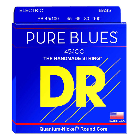 DR Strings PB-45/100 Pure Blues Bass Guitar Strings