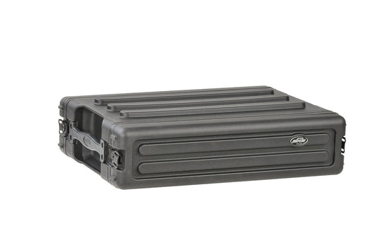 SKB 1SKB-R2S 2U Shallow Roto Rack with Steel Rails Front/Back