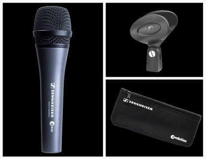 Sennheiser E840 HandHeld Cardioid Dynamic Microphone - Factory Repack (E840SENN)