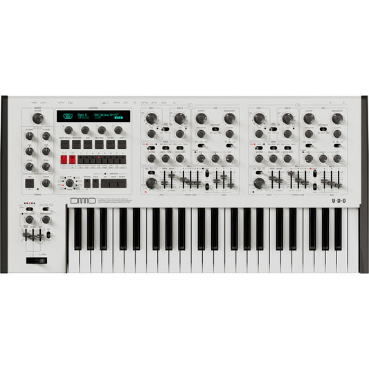 UDO Audio DMNO 8 Voice Analog Hybrid Synthesizer - White