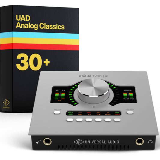 Universal Audio Apollo Twin X DUO with UAD Analog Classics