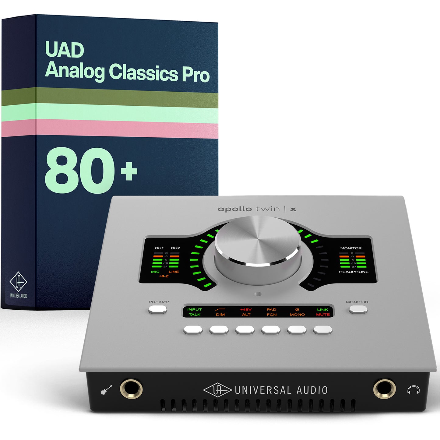 Universal Audio Apollo Twin X DUO with UAD Analog Classics Pro