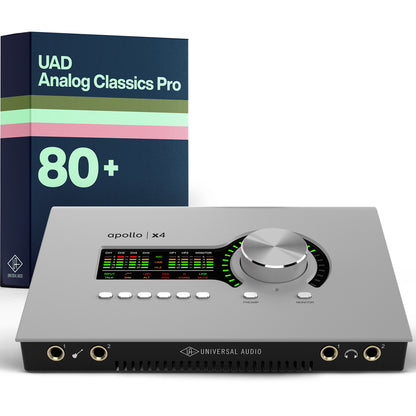 Universal Audio Apollo x4 with UAD Analog Classics Pro