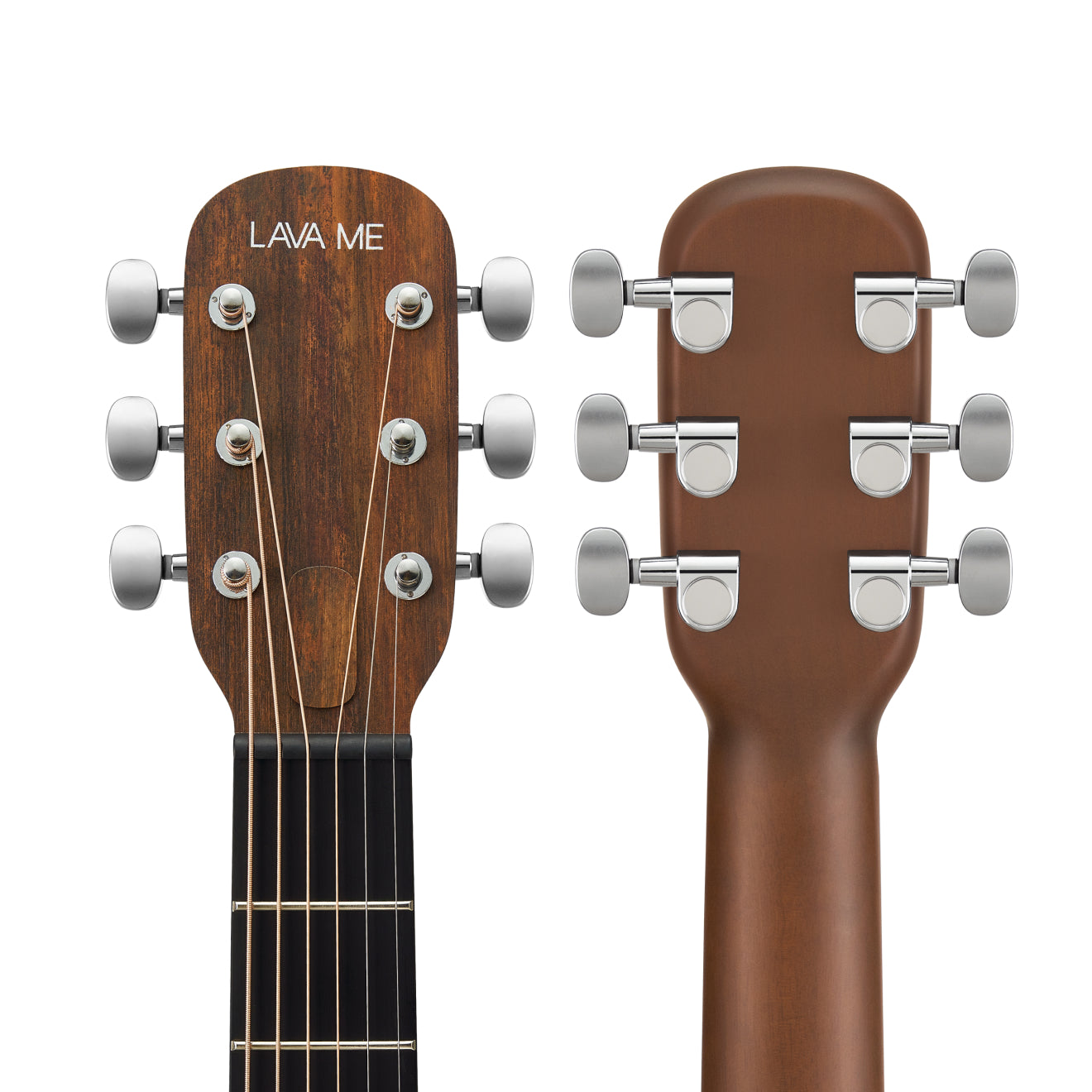 Lava Music ME 4 41” Spruce Series Guitar - Woodgrain Brown & Burlywood