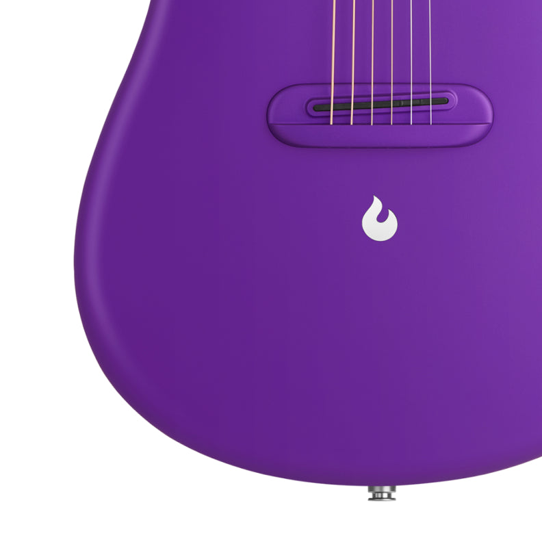 Lava Music ME 4 Carbon Fiber 38” Acoustic Electric Guitar - Purple