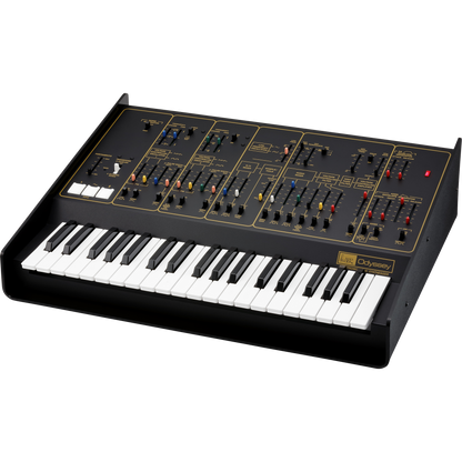 Korg ARP Odyssey FS Rev2 Analog Synthesizer with Full-Sized Keys (Black/Gold)