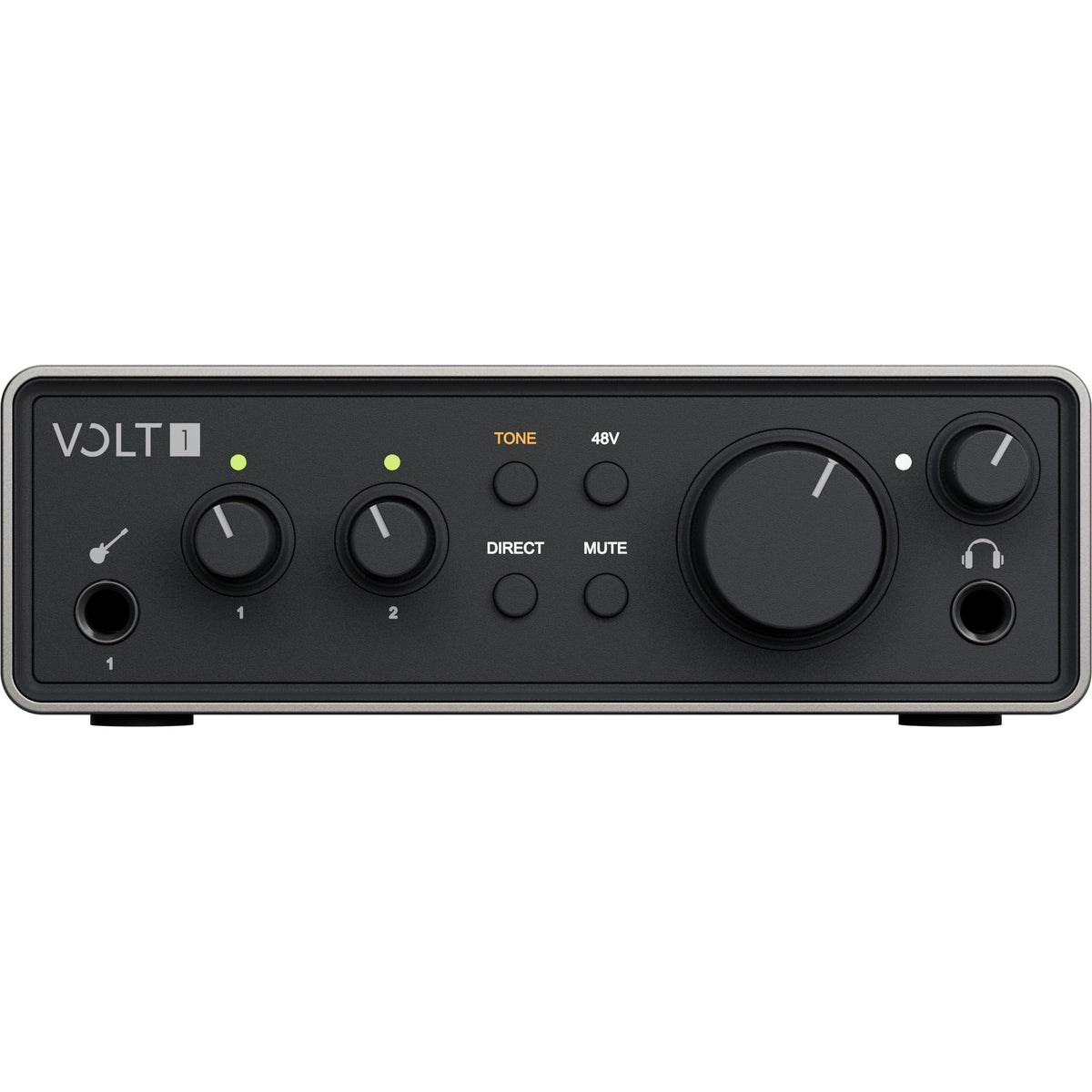 Universal Audio Volt 1 Gen 2 2-in/2-out USB Audio Interface w/ 1 Mic Preamp & 1 Guitar Input