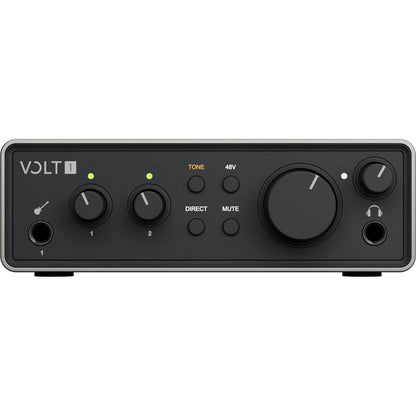 Universal Audio Volt 1 Gen 2 2-in/2-out USB Audio Interface w/ 1 Mic Preamp & 1 Guitar Input