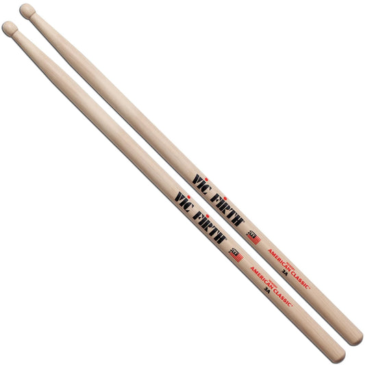 Vic Firth American Classic 3A Drumsticks - Wood Tip