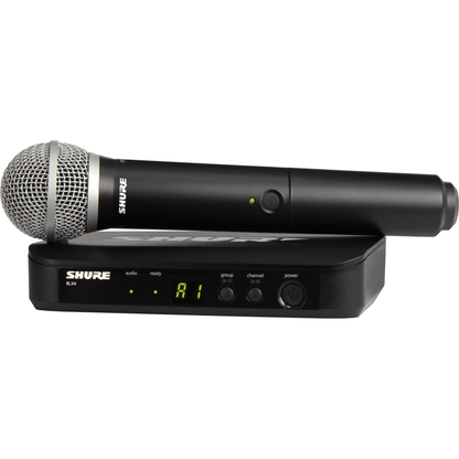 Shure BLX 24PG58 Handheld Wireless Mic System with PG58 Band H10