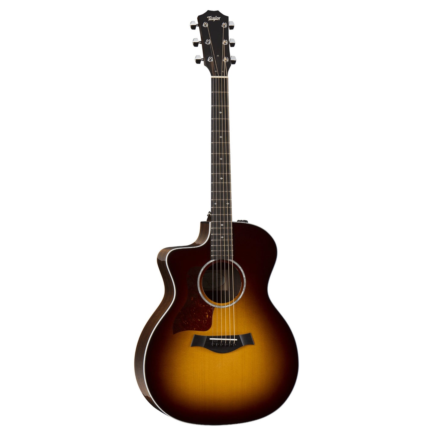Taylor 214CE Lefty Sunburst Deluxe Grand Auditorium Acoustic Electric Guitar