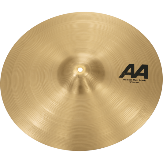 Sabian AA 18" Medium Thin Crash Cymbal