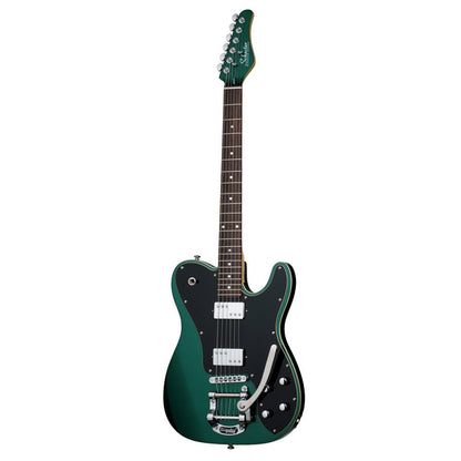 Schecter Retro Series PT Fastback IIB Electric Guitar Bigsby Dark Emerald Green
