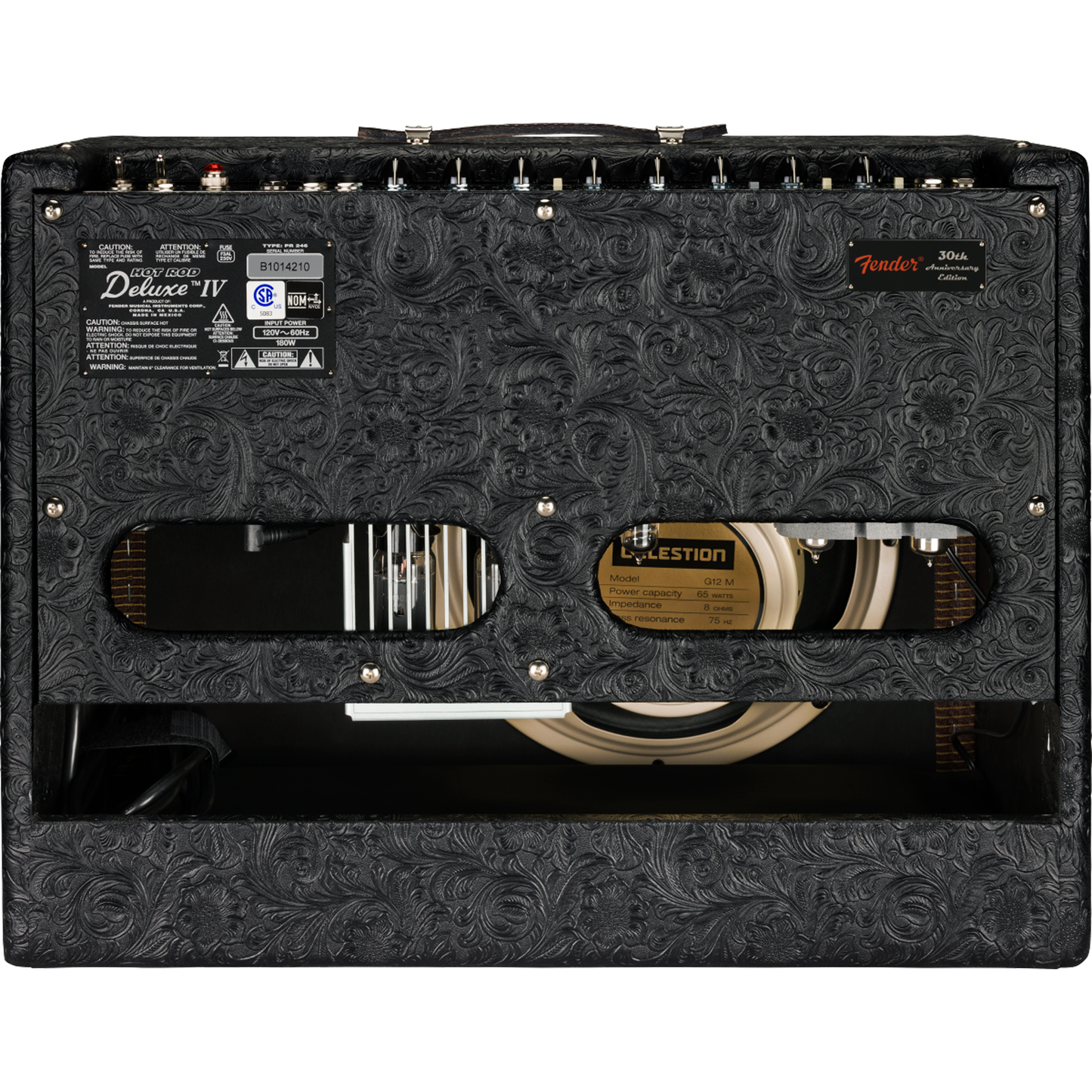 Fender Hot Rod Deluxe 30th Anniversary 120V 40-Watt Combo Amp - Black Western