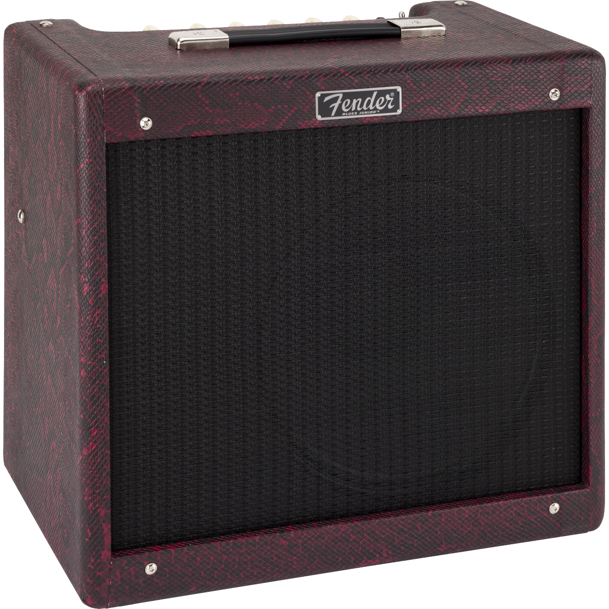 Fender FSR Blues Junior IV Red Snakeskin Texas Heat 120V Combo Amplifier