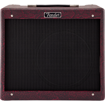Fender FSR Blues Junior IV Red Snakeskin Texas Heat 120V Combo Amplifier