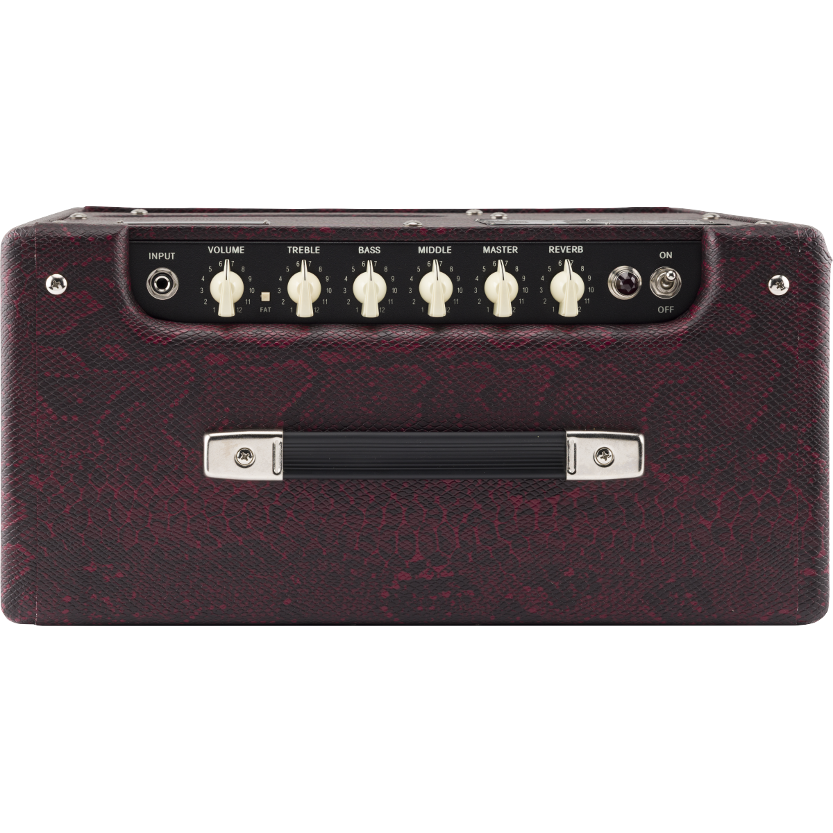 Fender FSR Blues Junior IV Red Snakeskin Texas Heat 120V Combo Amplifier