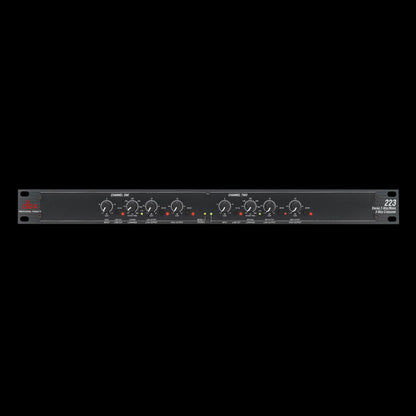 DBX 223 Stereo 2-Way, Mono 3-Way Crossover