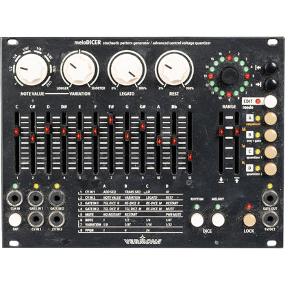 Vermona meloDICER Stochastic Pattern Sequencer Eurorack Module