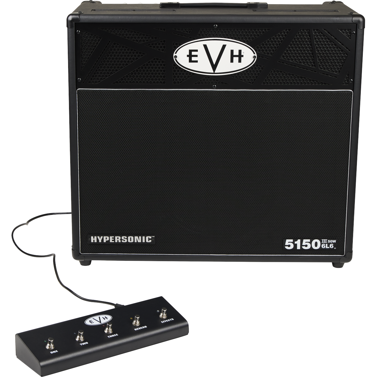 EVH 5150III Hypersonic 6L6 1x12 Combo Amplifier - Black