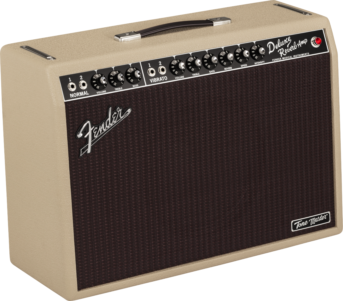 Fender Tonemaster Deluxe Reverb Combo Amplifier in Blonde