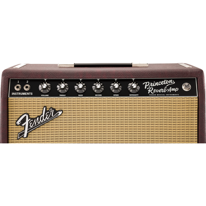Fender FSR Tone Master Princeton 12-Watt Combo Amp, 120V - Wine