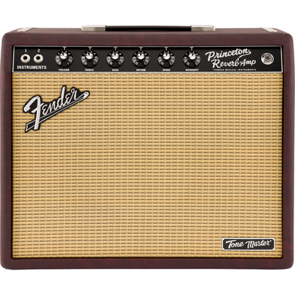 Fender FSR Tone Master Princeton 12-Watt Combo Amp, 120V - Wine
