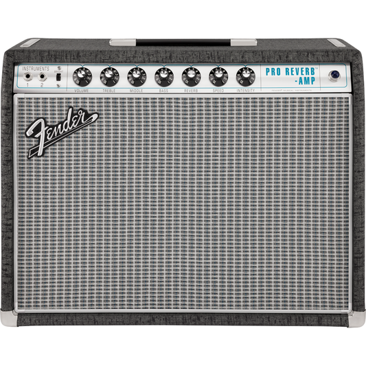 Fender FSR ’68 Custom Pro Reverb 40-Watt Combo Amp, 120V - Pewter Redback