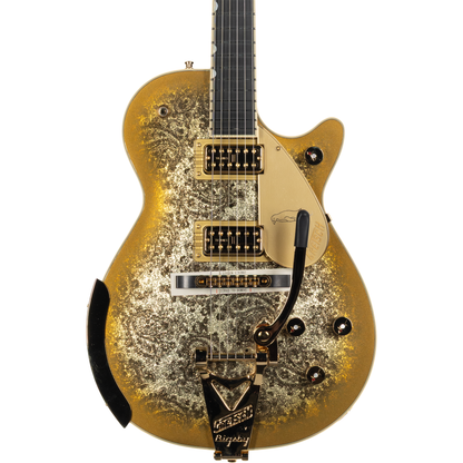 Gretsch G6134TG Limited Edition Paisley Penguin Electric Guitar - Gold Paisley
