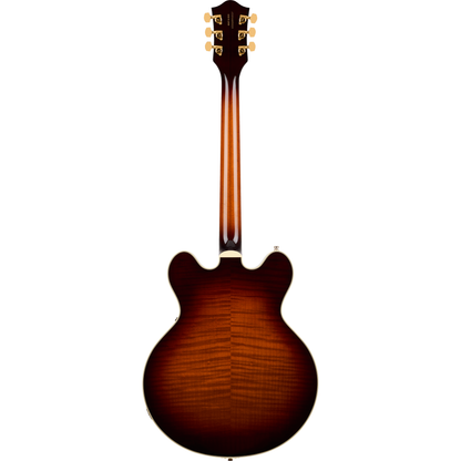 Gretsch Broadkaster LX Figured Center Block Electric Guitar - Havana Burst