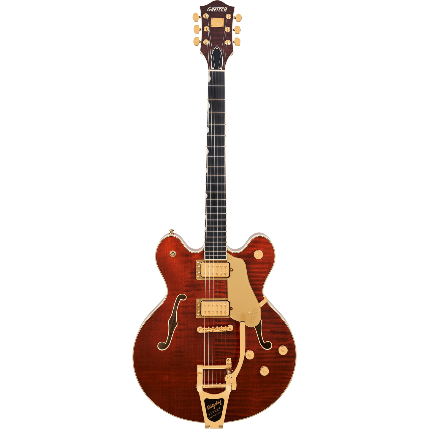 Gretsch Broadkaster LX Figured Center Block Electric Guitar - Bourbon Stain