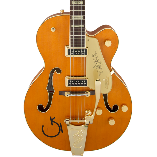 Gretsch G6120T-55 Vintage Select Edition '55 Chet Atkins® Hollow Body Electric Guitar, Orange Stain Lacquer