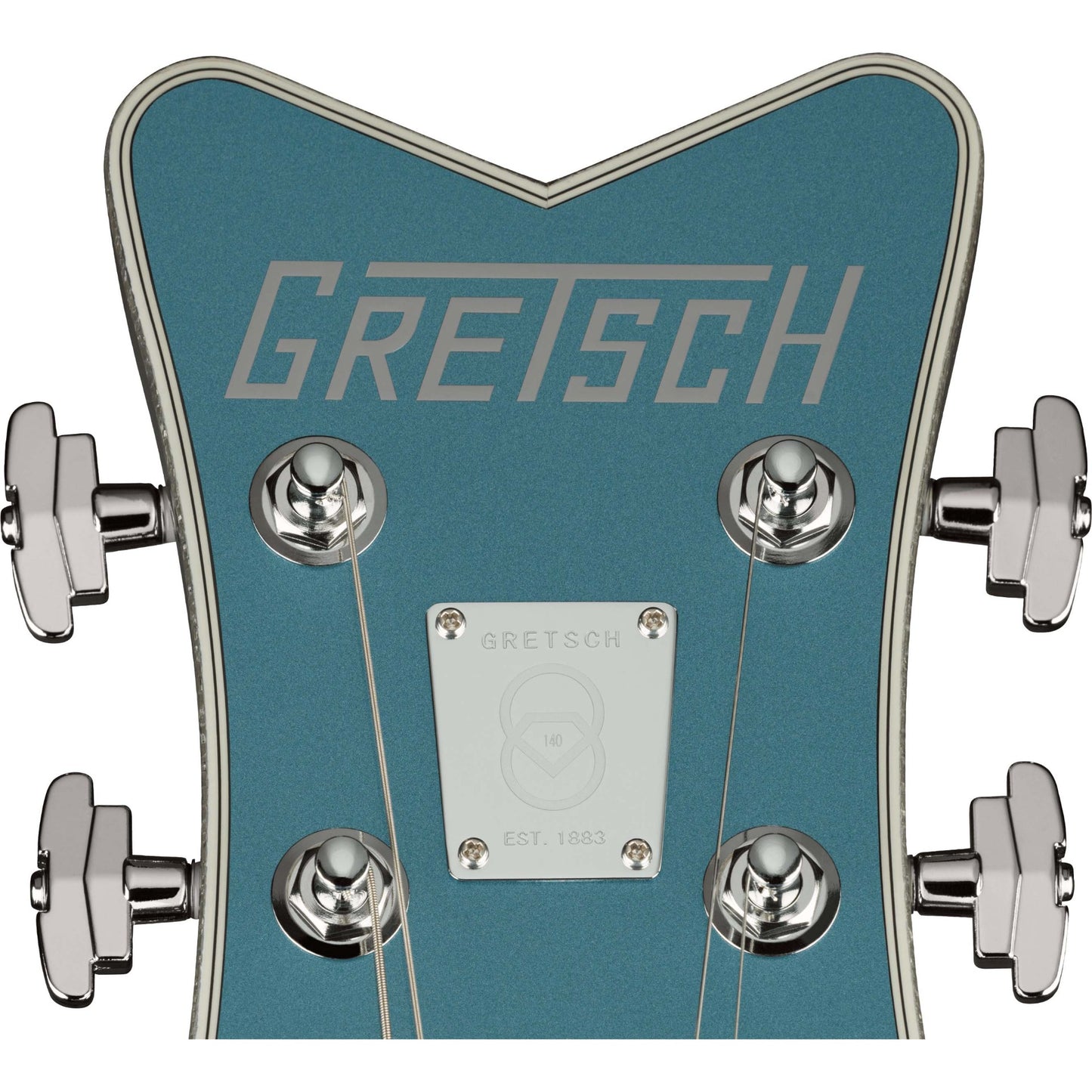 Gretsch G6136T-140 LTD 140th Double Platinum Falcon 2-Tone Stone Pt/Pure Pt