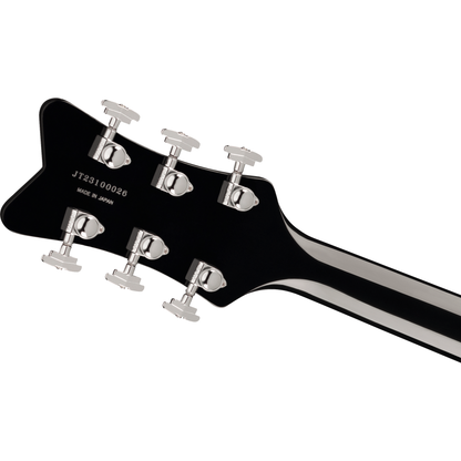 Gretsch Falcon Hollow Body Electric Guitar with String-Thru Bigsby - Black