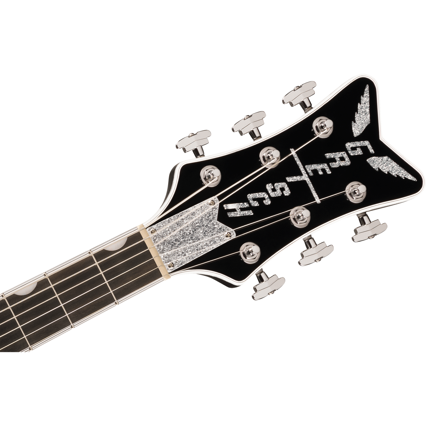 Gretsch Falcon Hollow Body Electric Guitar with String-Thru Bigsby - Black