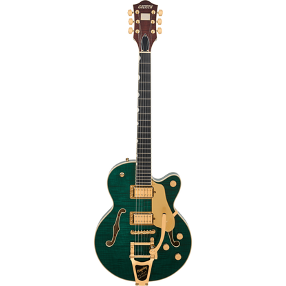 Gretsch Broadkaster Jr. LX Figured Center Block Electric Guitar - Tropic Aura