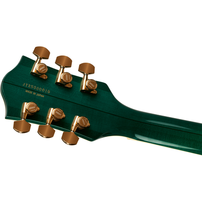 Gretsch Broadkaster Jr. LX Figured Center Block Electric Guitar - Tropic Aura