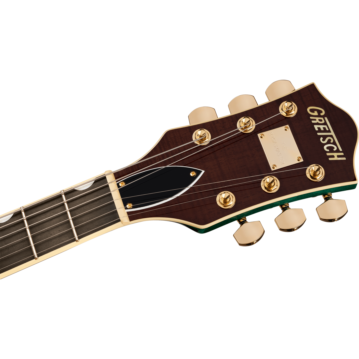 Gretsch Broadkaster Jr. LX Figured Center Block Electric Guitar - Tropic Aura