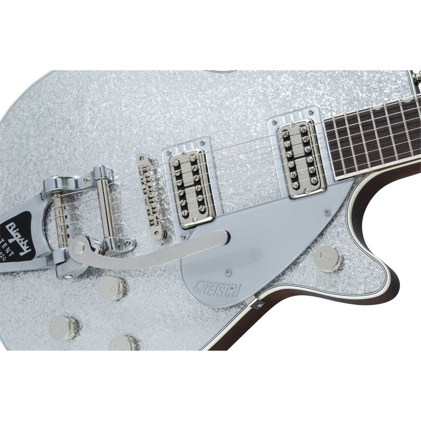 Gretsch G6129T Players Edition Jet in Silver