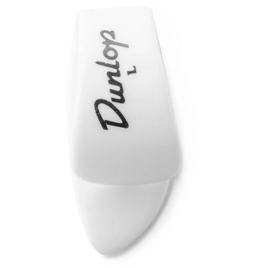Dunlop White XL Thumbpick 12 Pack