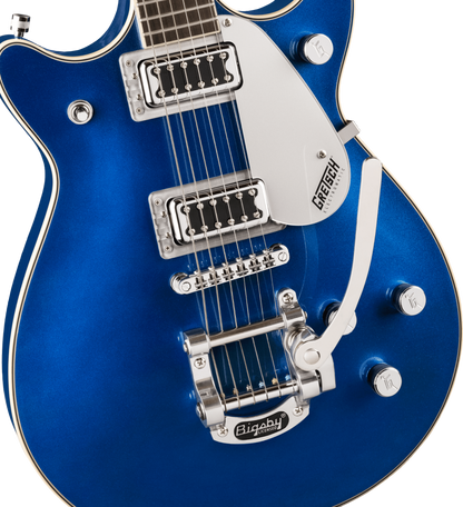 Gretsch G5232T Electromatic Double Jet FT w/ Bigsby Electric Guitar, Fairlane Blue