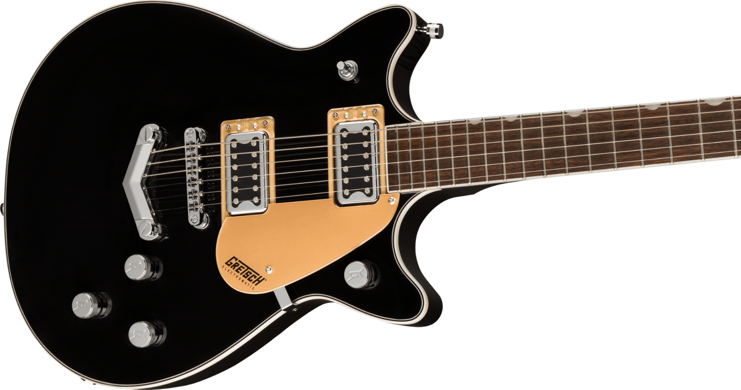 Gretsch G5222 Electromatic Double Jet BT with V-Stoptail - Black